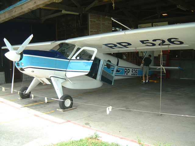 Helio Courier airplane